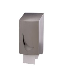 Wings - toiletroldispenser - 2 doprollen - rvs