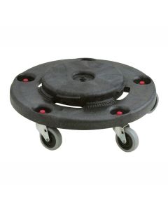 Rubbermaid - Brute Dolly - tbv Brute container - zwart