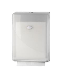 Pearl White - handdoekdispenser - C-vouw en Multifold