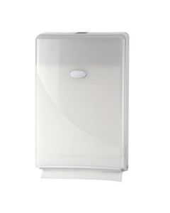 Pearl White - handdoekdispenser - Slimfold