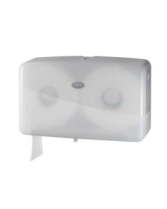 Pearl White - Mini Jumbo - Duo toiletroldispenser