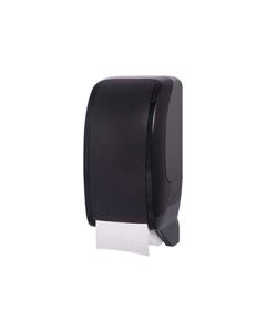 Cosmos - Toiletroldispenser - 2 coreless-rollen, Zwart