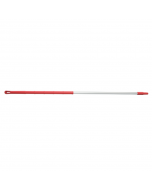 HCS - Ergonomische steel - 1750x32 mm - aluminium, Rood