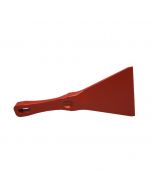 HCS - Spatel - metaal detecteerbaar - 110x250 mm, Rood